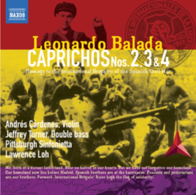 Leonardo Balada: Caprichos Nos. 2, 3 and 4, CD / Album Cd