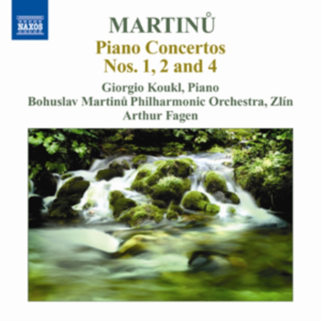 Bohuslav Martinu: Piano Concertos Nos. 1, 2 and 4, CD / Album Cd