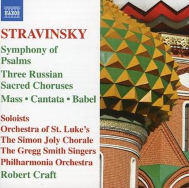 Three Russian Sacred Choruses (Craft, Po), CD / Album Cd