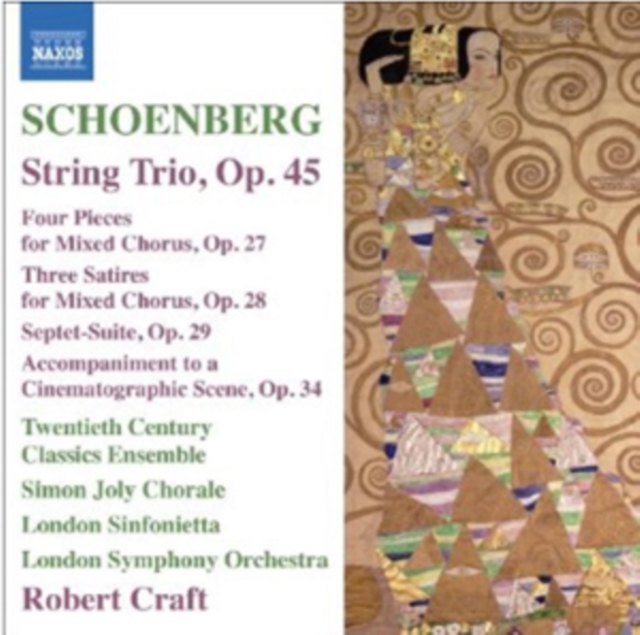 Arnold Schoenberg: String Trio, Op. 45, CD / Album Cd