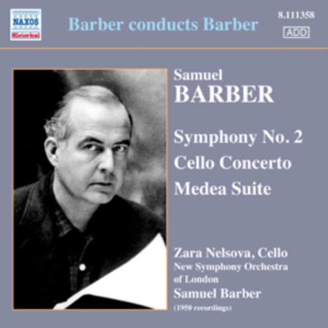 Samuel Barber: Symphony No. 2/Cello Concerto/Medea Suite, CD / Album Cd