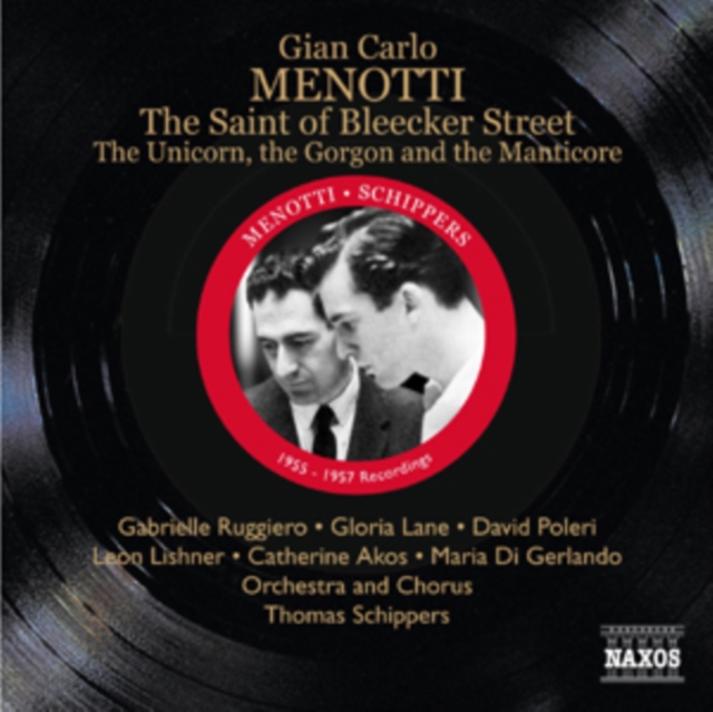 Gian Carlo Menotti: The Saint of Bleecker Street, CD / Album Cd