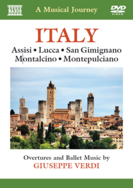 A   Musical Journey: Italy - Assisi, Lucca, San Gimignano..., DVD DVD