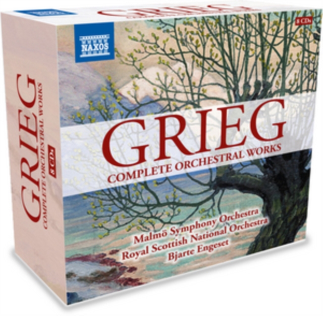 Grieg: Complete Orchestral Works, CD / Box Set Cd