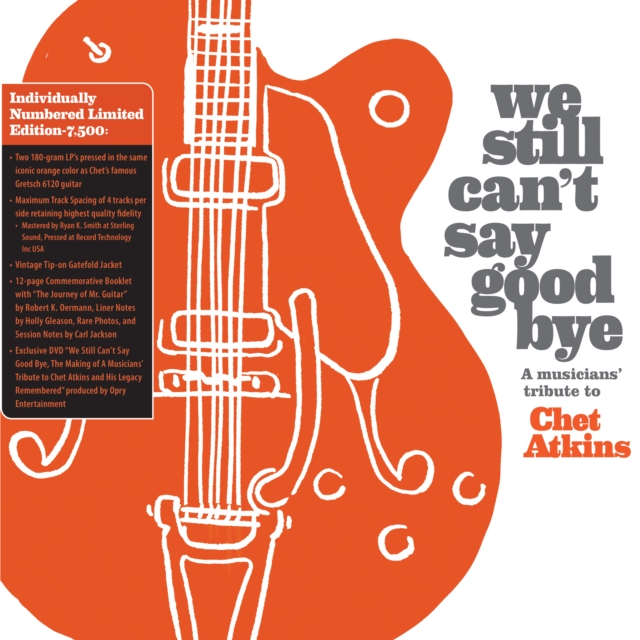 We still can't say goodbye: A musicians' tribute to Chet Atkins, Vinyl / 12" Album Coloured Vinyl (Limited Edition) Vinyl