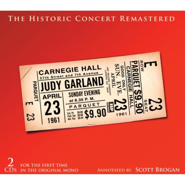 The Historic Carnegie Hall Concert, CD / Album Cd