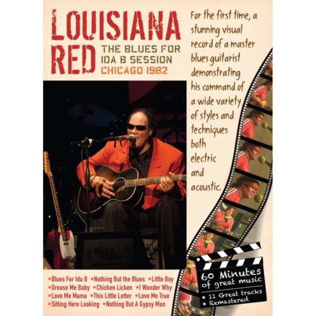 Louisiana Red: The Blues for Ida B Session - 1982, DVD  DVD