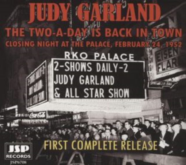 The two-a-day is back in town: Closing night at the Palace 1952, CD / Album Cd