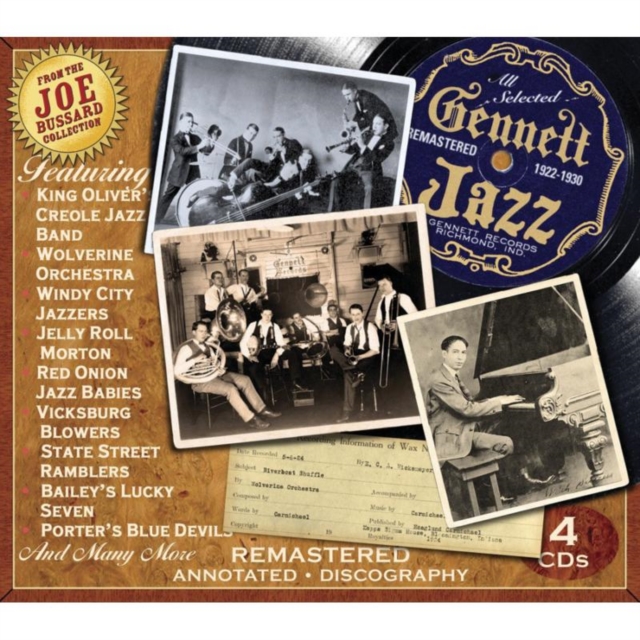 Gennett Jazz 1922-1930, CD / Box Set Cd
