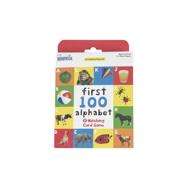 First 100 Alphabet Card Game, Paperback Book