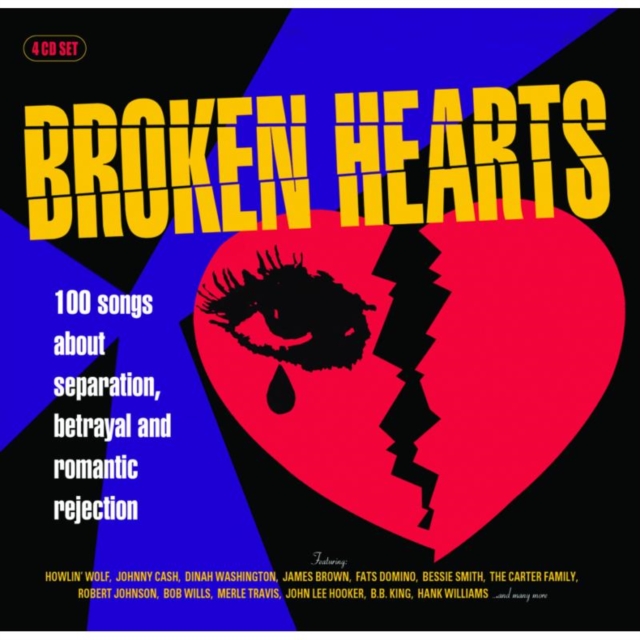 Broken Hearts: 100 Songs About Separation, Betrayal and Romantic Rejection, CD / Box Set Cd