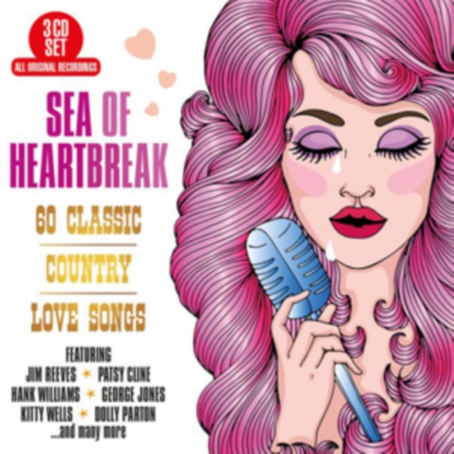 Sea of Heartbreak: 60 Classic Country Love Songs, CD / Box Set Cd
