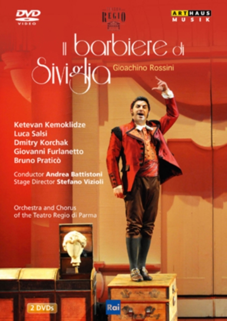 Il Barbiere Di Siviglia: Teatro Regio Di Parma (Battistoni), DVD DVD