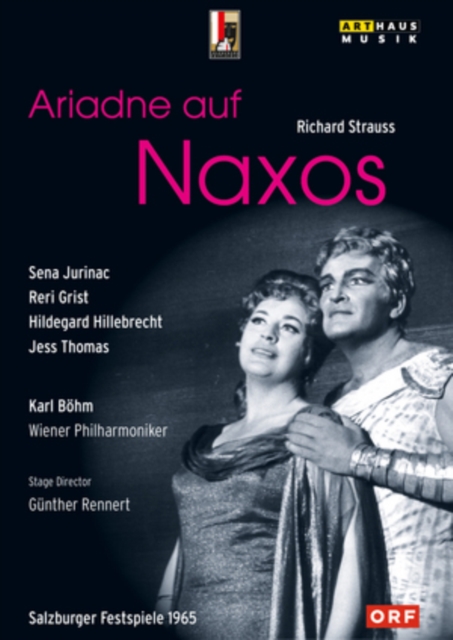Ariadne Auf Naxos: Wiener Philharmoniker (Böhm), DVD DVD