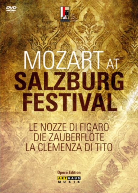 Mozart at Salzburg Festival, DVD DVD