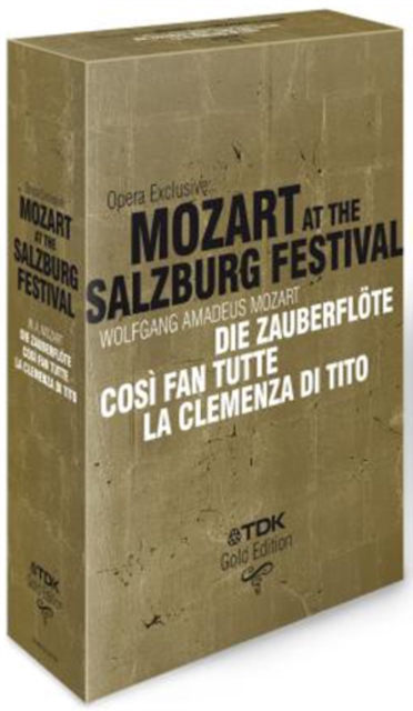 Opera Exclusive: Mozart at the Salzburg Festival, DVD  DVD