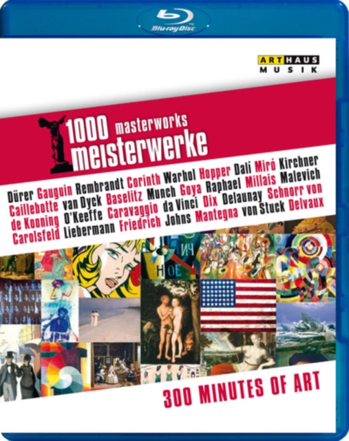 1000 Masterworks: 300 Minutes of Art, Blu-ray BluRay