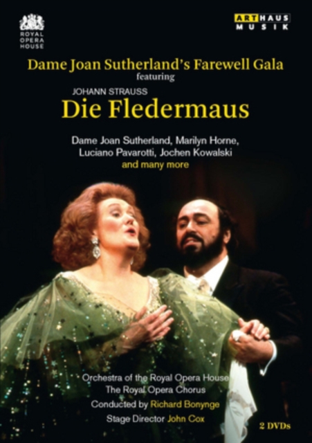 Die Fledermaus: Royal Opera House (Bonynge), DVD DVD