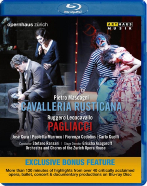 Cavalleria Rusticana/Pagliacci: Zurich Opera (Ranzani), Blu-ray BluRay