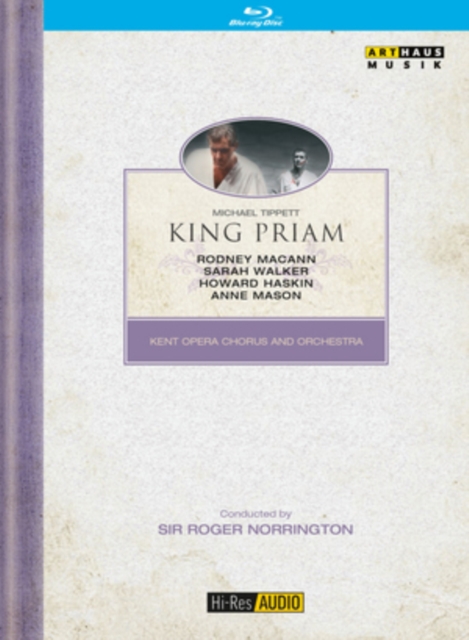 King Priam: Kent Opera (Norrington), Blu-ray BluRay