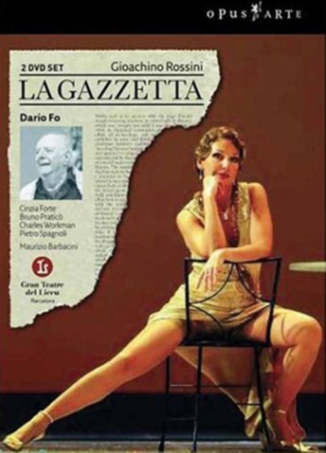 La Gazzetta: Gran Teatre Del Liceu, DVD DVD