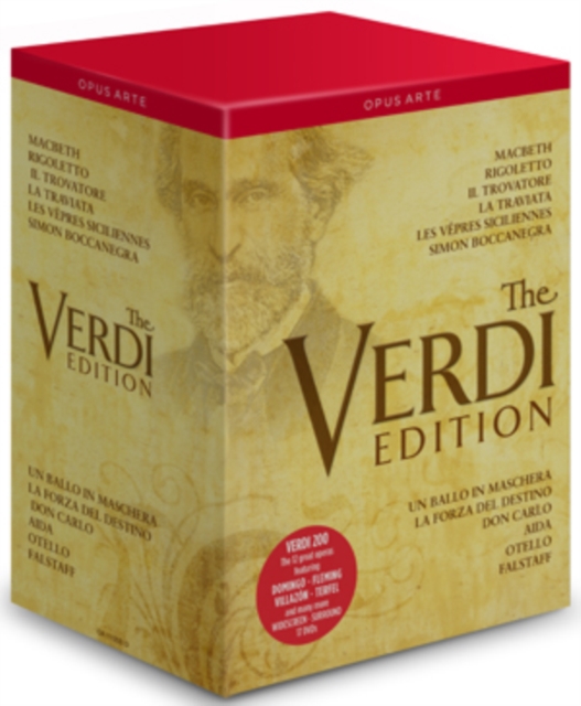 Verdi: The Verdi Edition - 12 Great Operas, DVD DVD