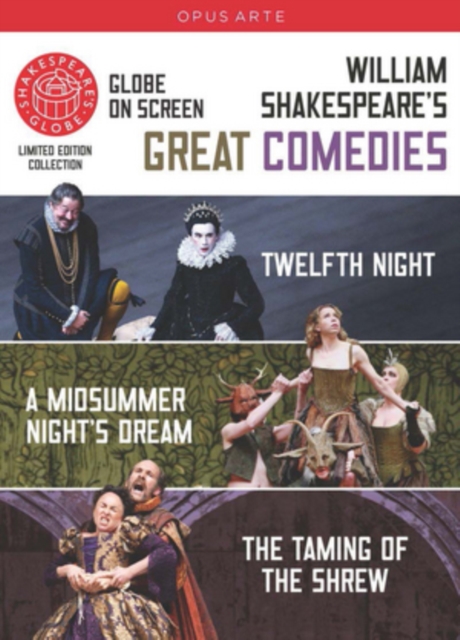 Shakespeare's Globe: Shakespeare's Great Comedies, DVD DVD