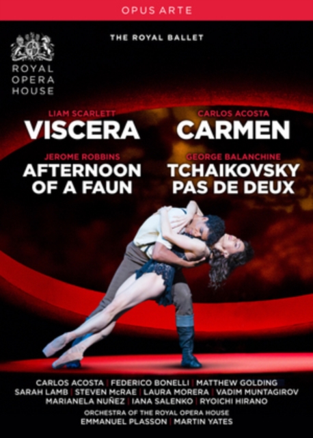 Viscera/Carmen/Afternoon of a Faun/Tchaikovsky Pas De Deux:..., DVD DVD