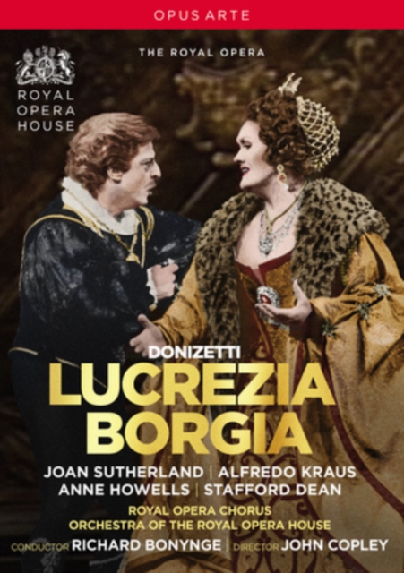Lucrezia Borgia: Royal Opera House (Bonynge), DVD DVD
