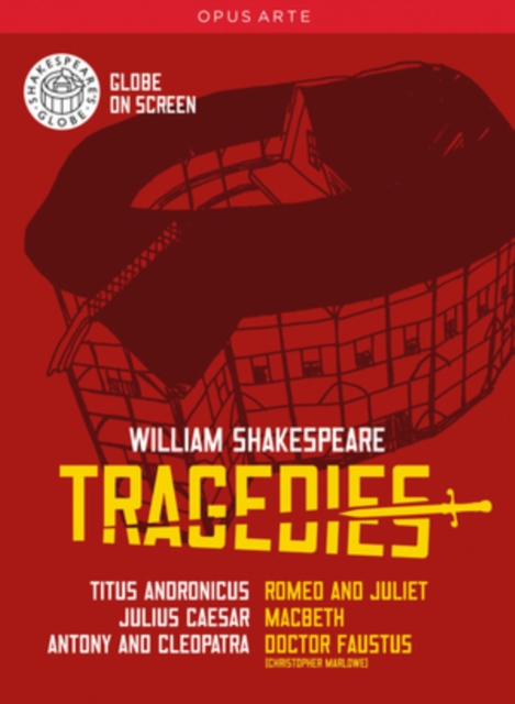 Shakespeare's Globe: Tragedies, DVD DVD