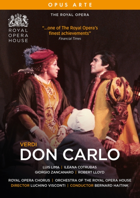 Don Carlo: The Royal Opera House (Haitink), DVD DVD