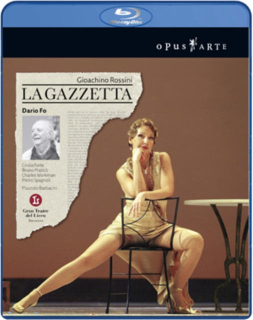 La Gazzetta: Gran Teatre Del Liceu, Blu-ray BluRay