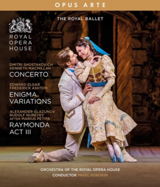 Concerto/Enigma Variations/Raymonda Act III: Royal Ballet, Blu-ray BluRay