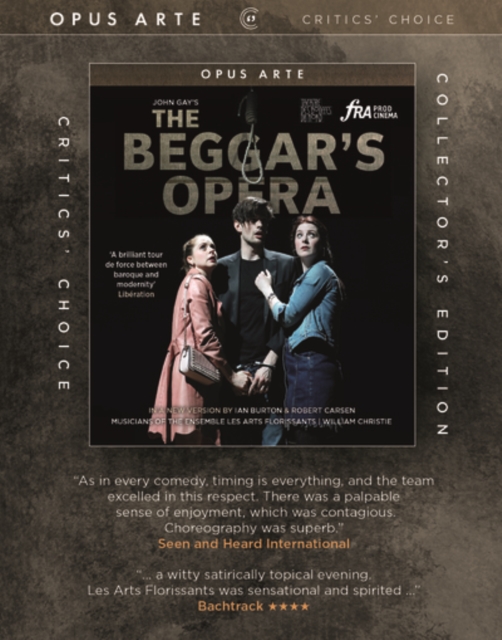 The Beggar's Opera: Theatre Des Bouffes Du Nord (Christie), Blu-ray BluRay