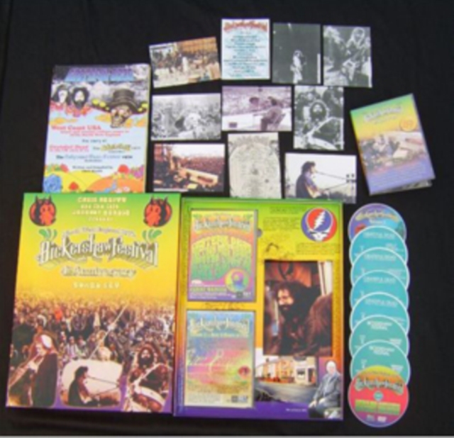 Bickershaw Festival 40th Anniversary Box Set (40th Anniversary Edition), CD / Album with DVD Cd