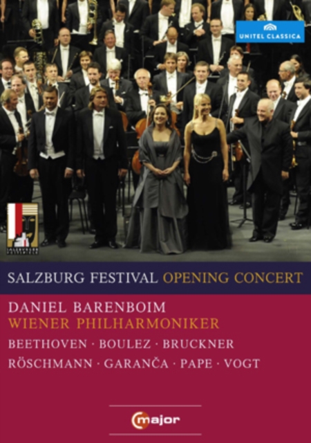 Salzburg Opening Concert: 2010, DVD DVD