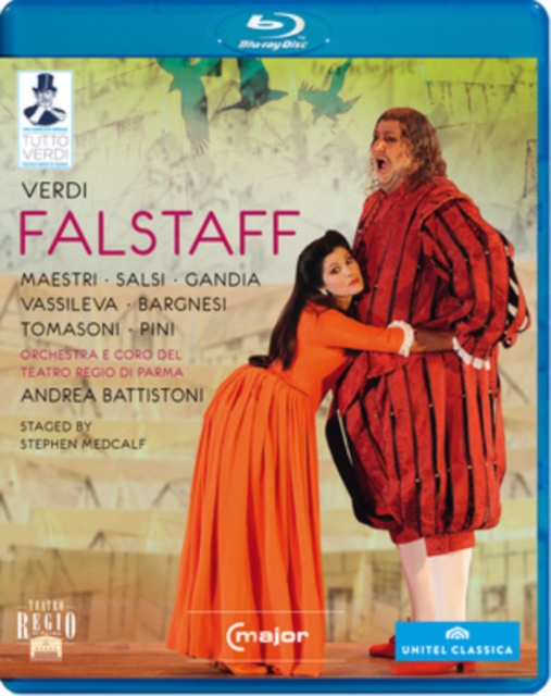 Falstaff: Teatro Regio di Parma (Battistoni), Blu-ray BluRay