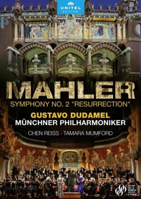 Symphony No. 2 "Resurrection": Münchner Philharmoniker (Dudamel), DVD DVD