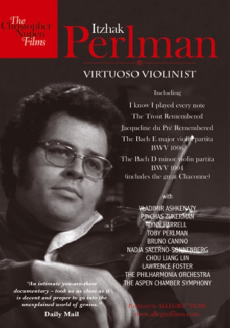 Itzhak Perlman: Virtuoso Violinist, DVD DVD