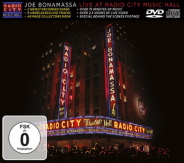 Live at Radio City Music Hall, CD / Album with DVD Cd