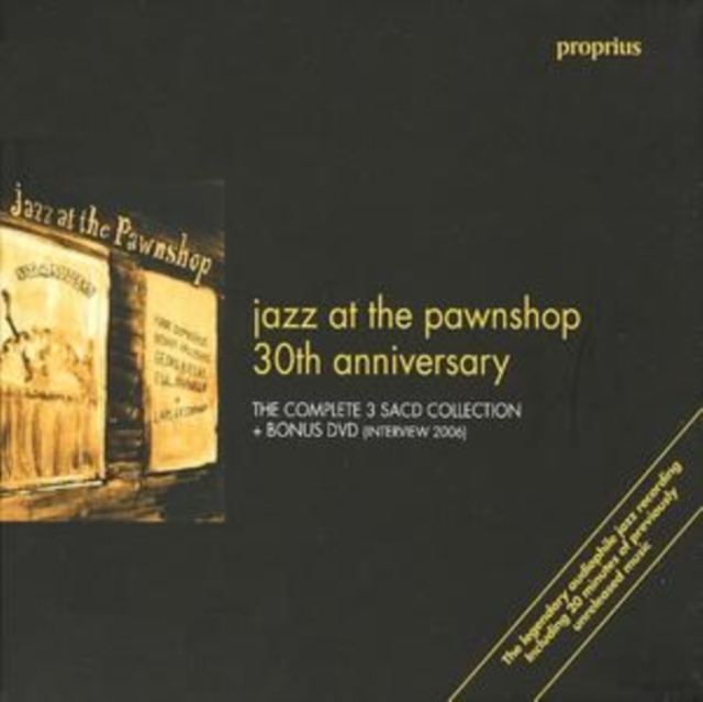 Jazz at the Pawnshop [bonus Dvd], SACD Cd
