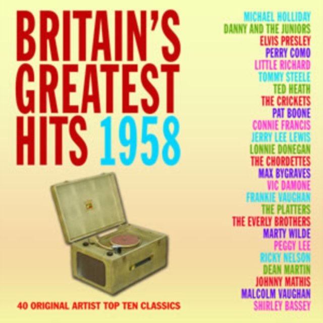 Britiain's Greatest Hits 1958, CD / Album Cd