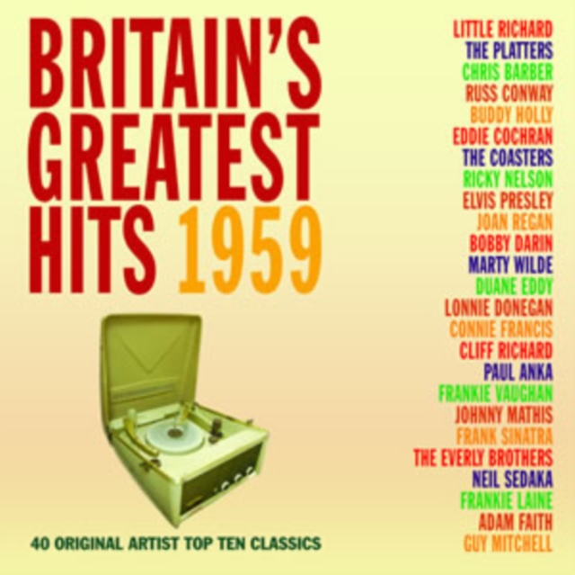 Britiain's Greatest Hits 1959, CD / Album Cd