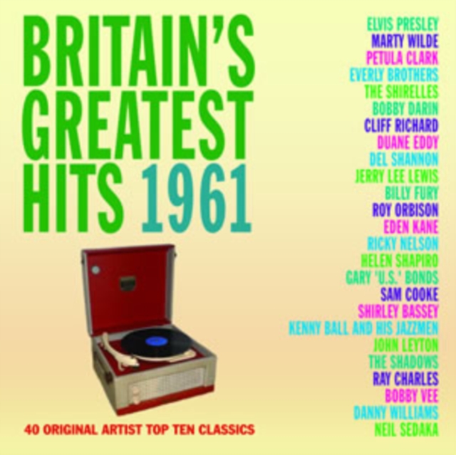 Britiain's Greatest Hits 1961, CD / Album Cd