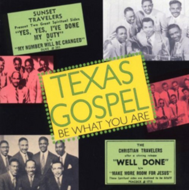 Texas Gospel: Be What You Are, CD / Album Cd