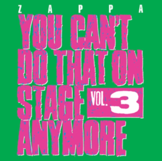 You Can't Do That On Stage Anymore, CD / Album Cd