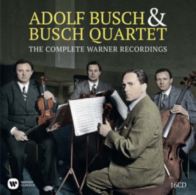Adolf Busch & the Busch Quartet: The Complete Warner Recordings, CD / Box Set Cd