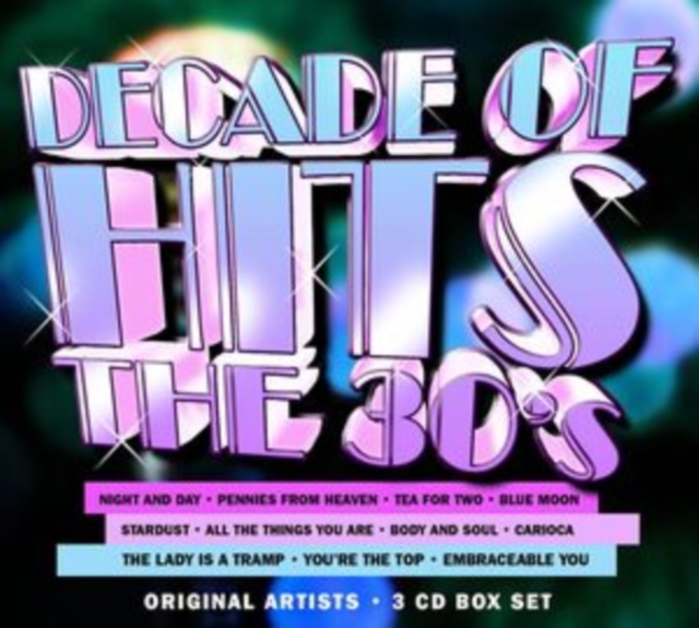 Decade of Hits: The 30's, CD / Box Set Cd