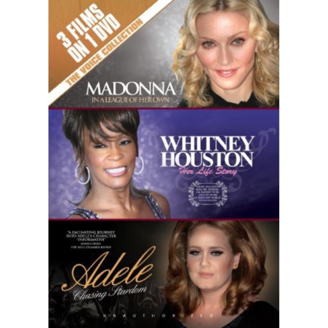 Madonna: In a League of Her Own/Whitney Houston: Her Life ..., DVD  DVD
