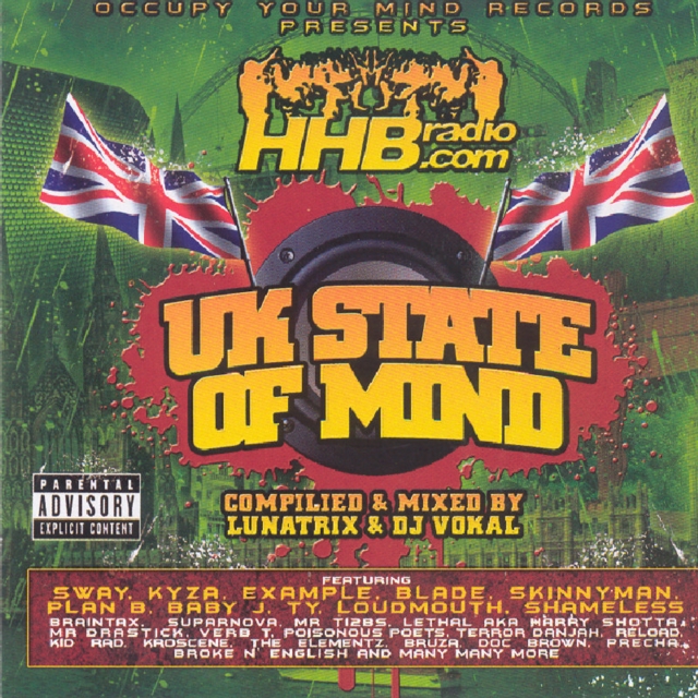 Uk State of Mind [mixed By Lunatrix and Dj Vokal], CD / Album Cd